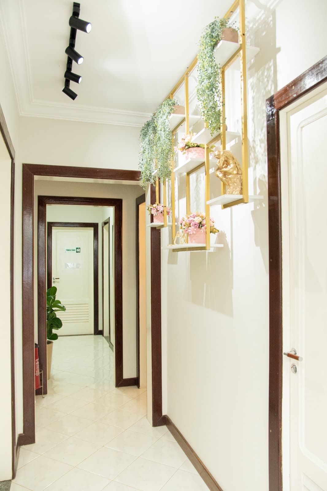 Ambiente interno da clínica