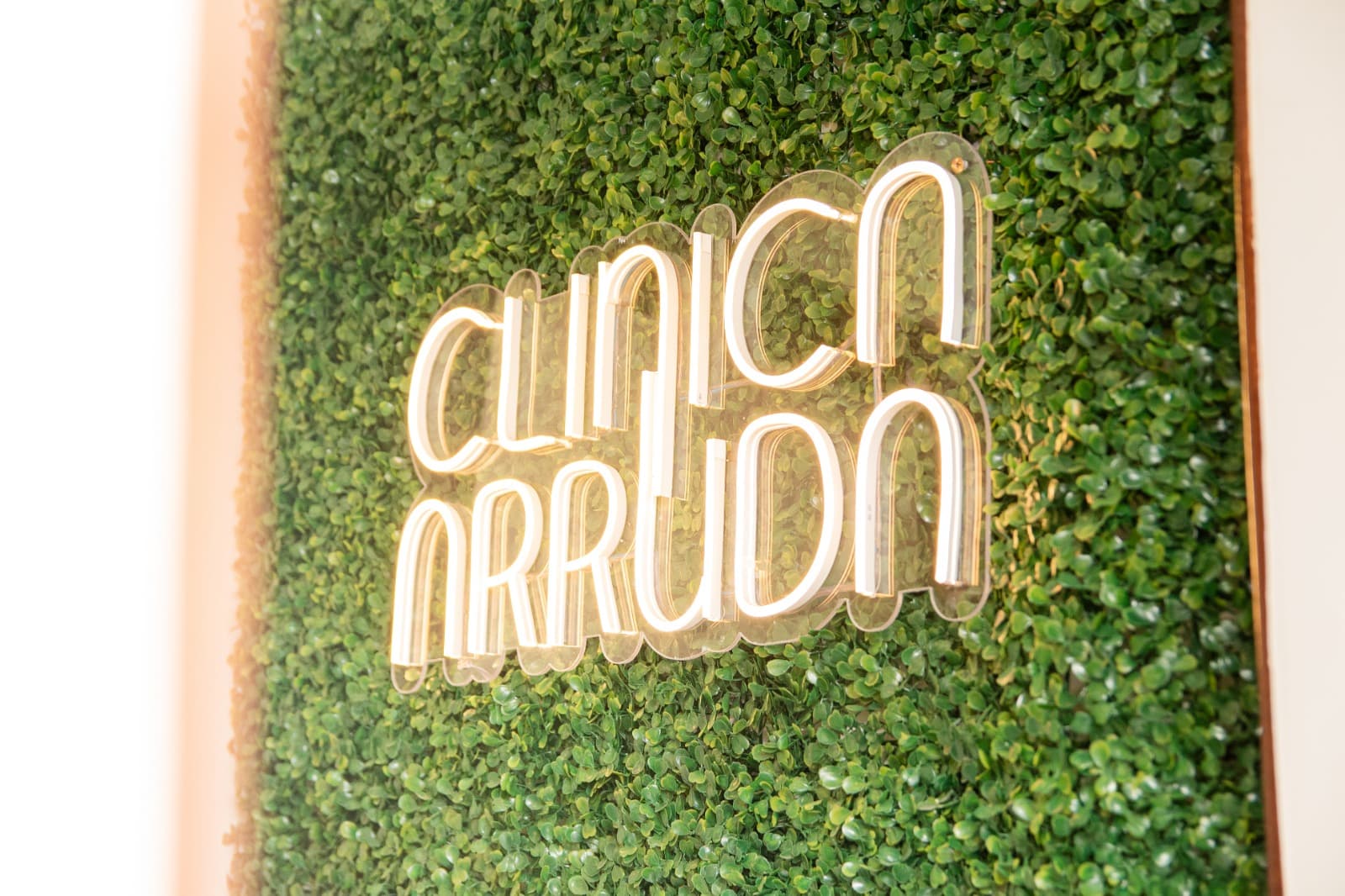 Ambiente externo da clínica